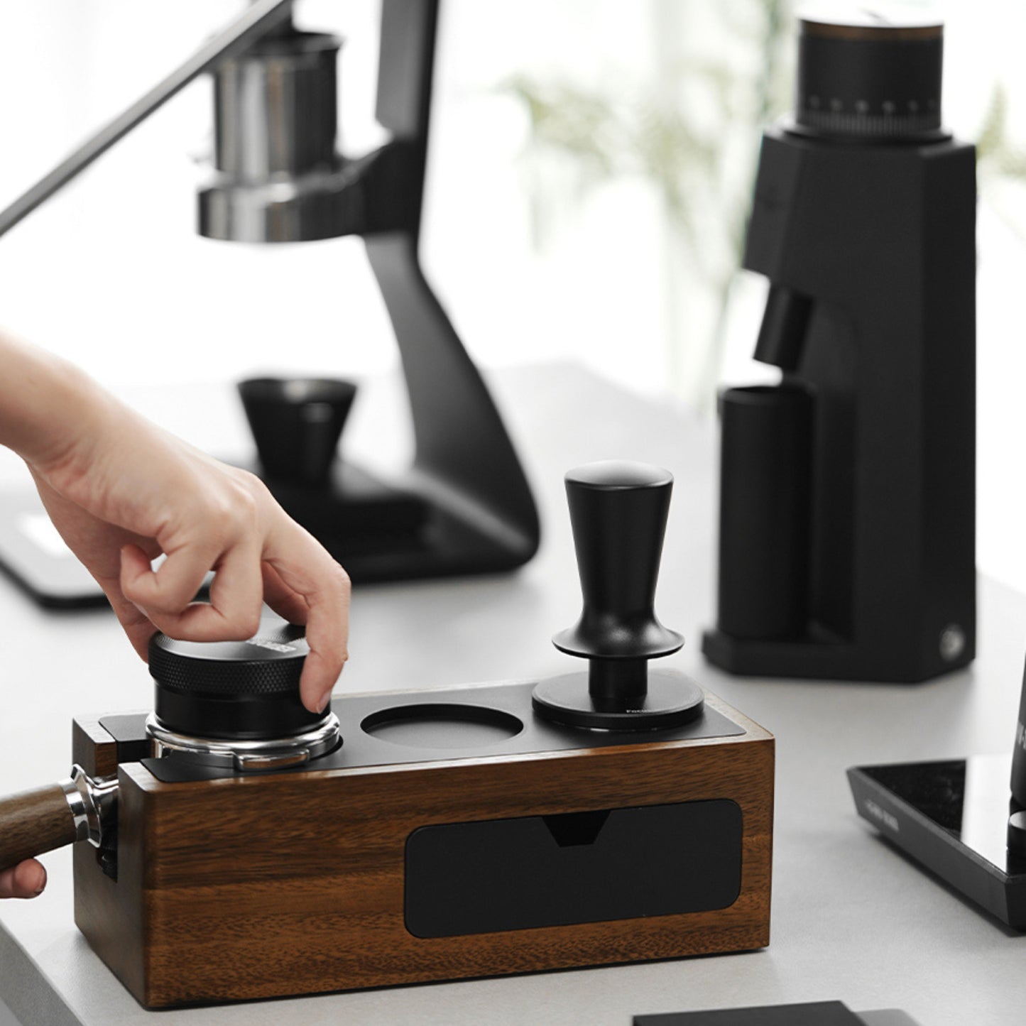 MHW-3BOMBER CD Series Ripple Base Coffee Tamper