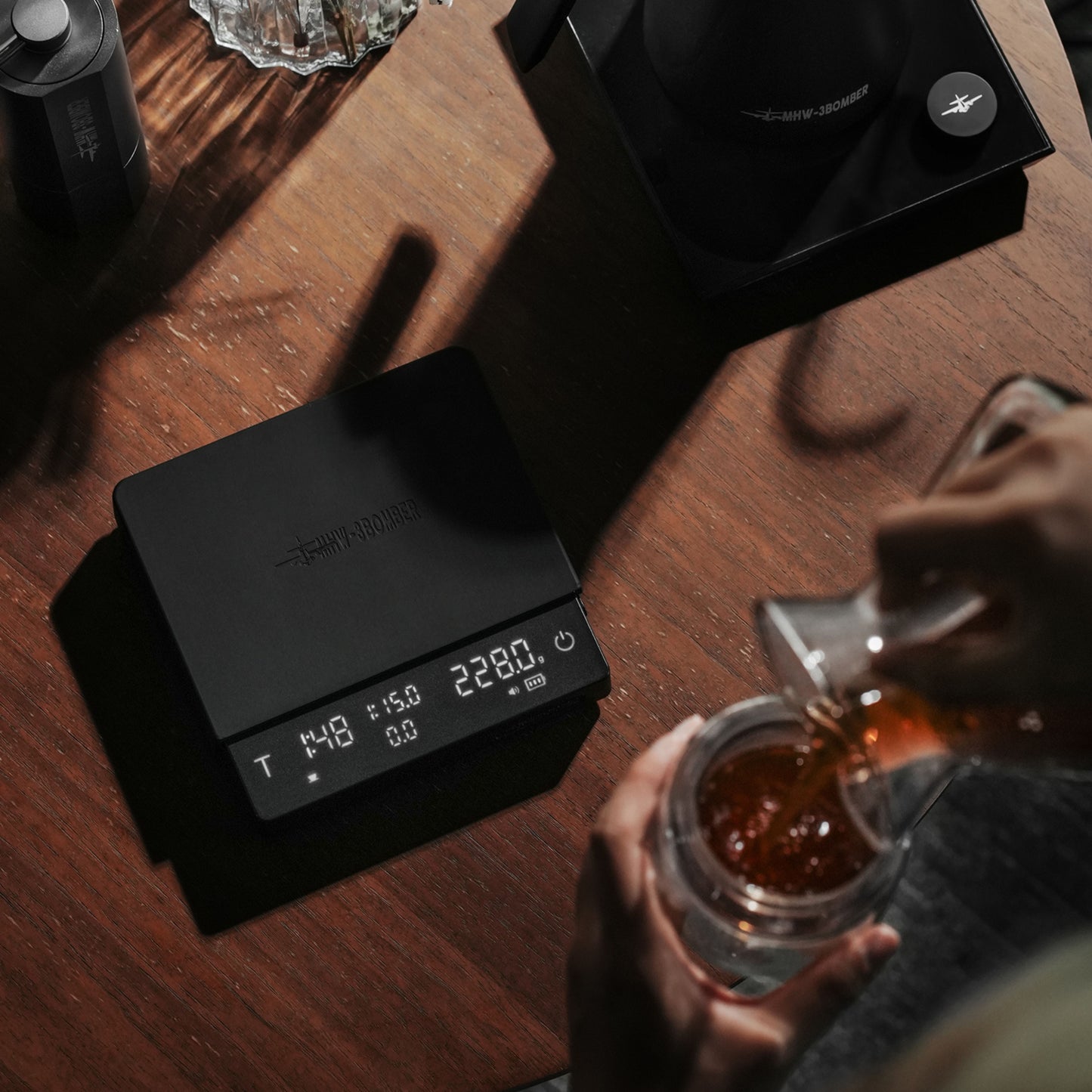 MHW-3BOMBER Cube 3.0 Coffee Scale Pro Max
