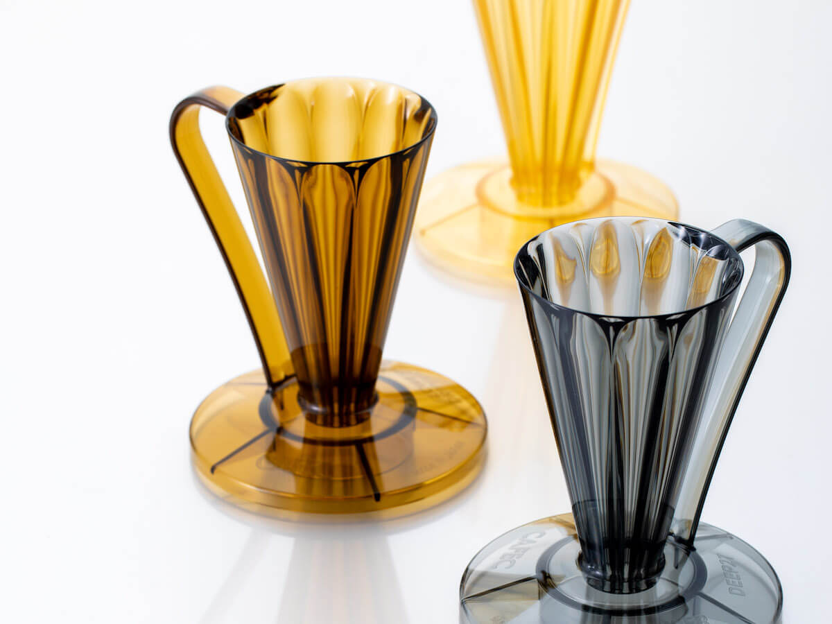 CAFEC Deep 27 Flower Dripper & Coffee Filters