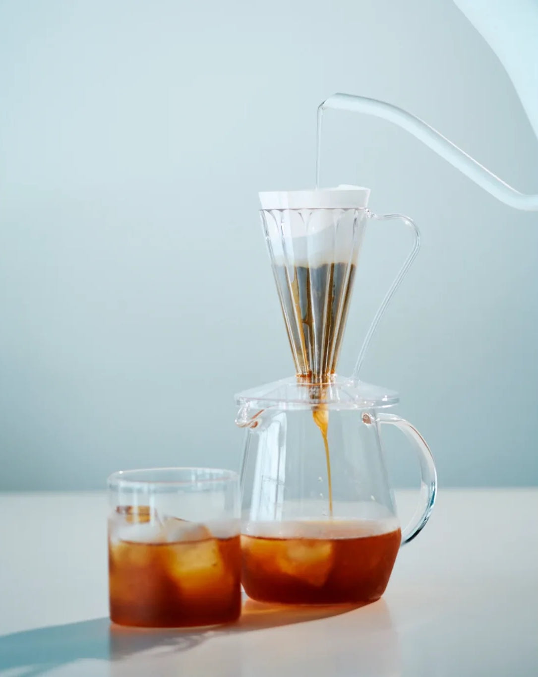 CAFEC Deep 27 Flower Dripper & Coffee Filters